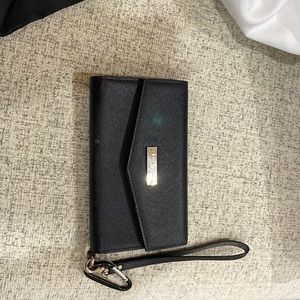 Black leather Kate Spade wallet